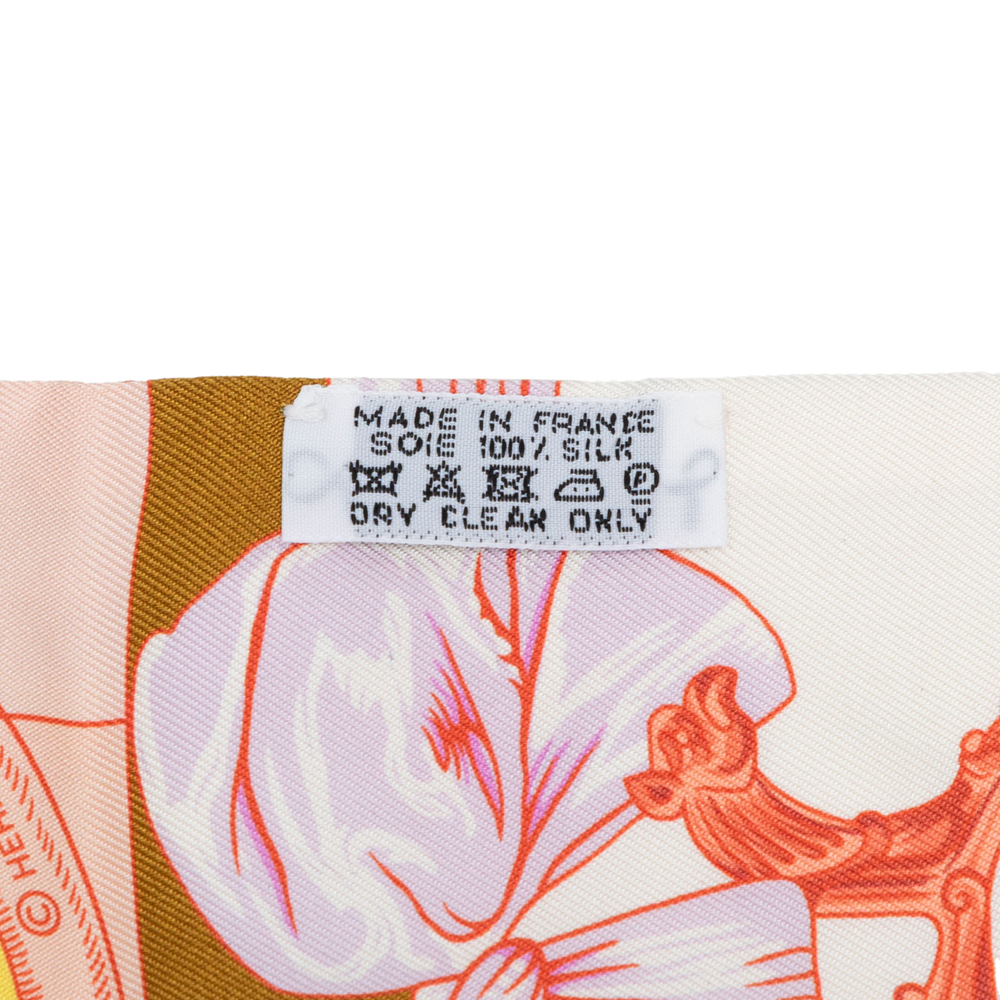 Pre-Loved Hermes Cavalleria d Etriers Silk Twilly Scarf - Picture 4 of 5